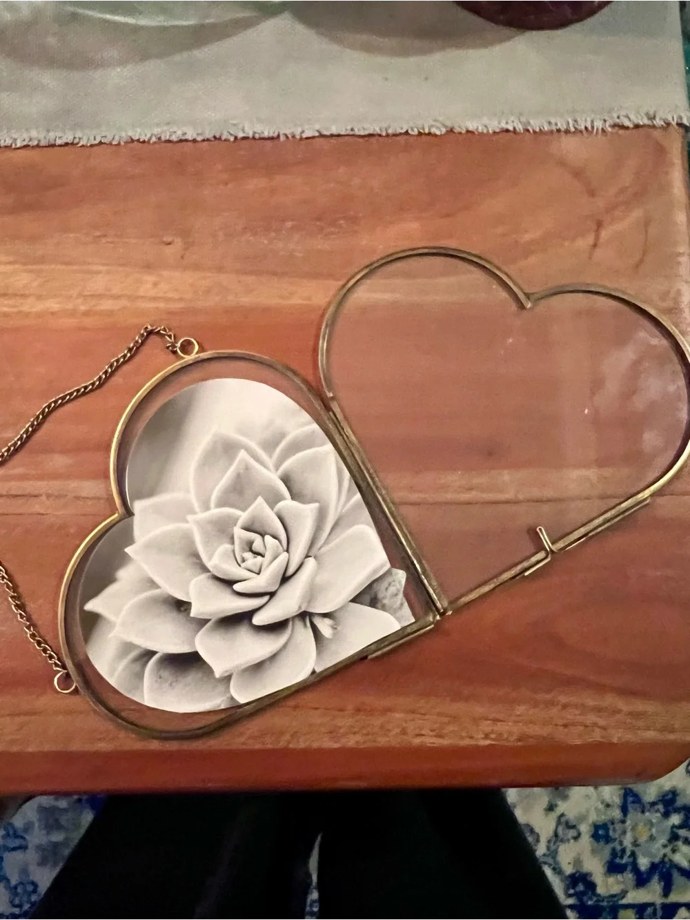 Cost Plus World Market heart shaped